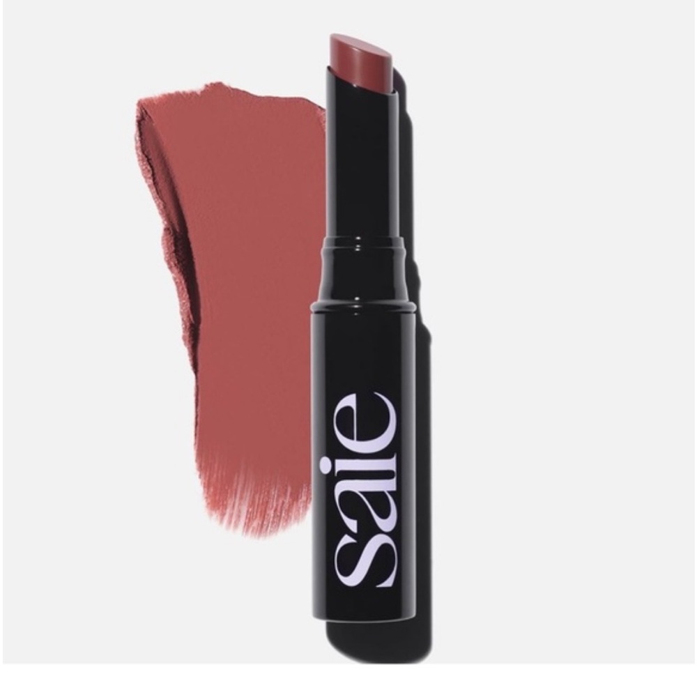 NEW Saie Lip Blur | Nouveau | Full Size, Soft Matte Lipstick, Clean Beauty (NIB)
